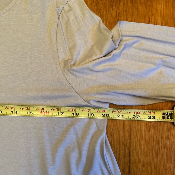 Garnet Hill Eileen Fisher Tencel Jersey Jewel Neck Top - Picture 5 of 11